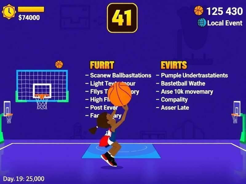 Ginger Basketball Hero Gameplay Screenshot